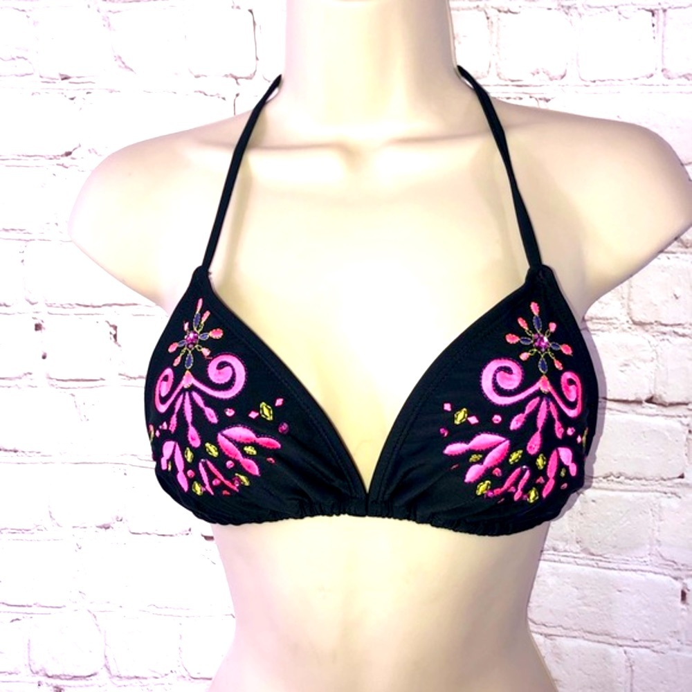 OP‎ Bikini Juniors Top With Embroidery